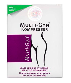 Multi-Gyn Kompresser 12 stk. (udløb: 09/2022) - SPAR 50%